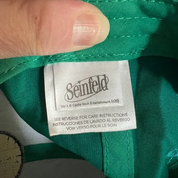 NWOT Seinfeld Vandelay Industries Baseball Cap/Hat, George Costanza, Adjustable - Picture 3 of 4